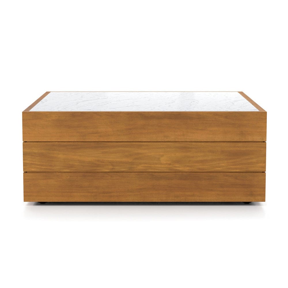 Four Hands - Grant Outdoor Coffee Table - White Marble - 229236-003 view 1