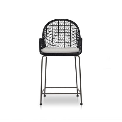 Four Hands - Grass Roots - Bandera Outdoor Counter Stool - Stinson White - 230095-006 veiw 2