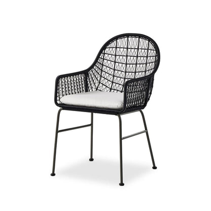 Four Hands - Grass Roots - Bandera Outdoor Woven Dining Chair - Stinson White - 230094-005 veiw 1