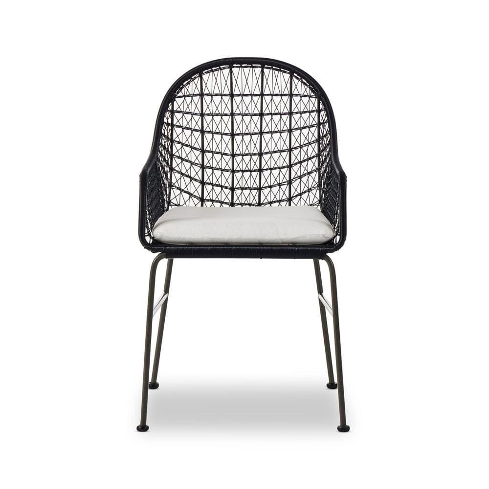 Four Hands - Grass Roots - Bandera Outdoor Woven Dining Chair - Stinson White - 230094-005 veiw 2