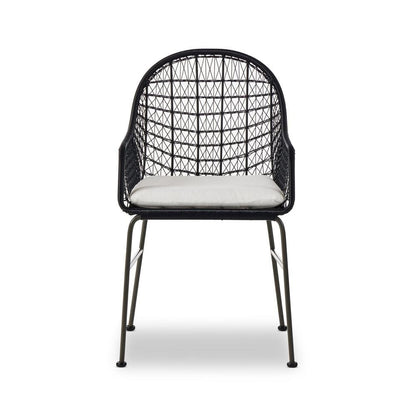 Four Hands - Grass Roots - Bandera Outdoor Woven Dining Chair - Stinson White - 230094-005 veiw 2