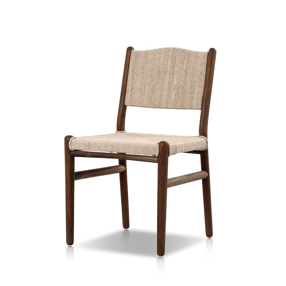 Four Hands - Grass Roots - Herrin Outdoor Dining Chair - Vintage White - 246155-001 veiw 1