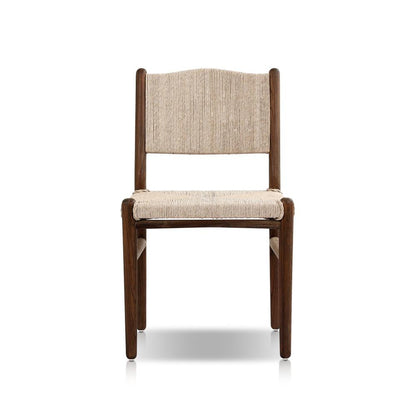 Four Hands - Grass Roots - Herrin Outdoor Dining Chair - Vintage White - 246155-001 veiw 2