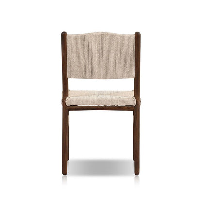 Four Hands - Grass Roots - Herrin Outdoor Dining Chair - Vintage White - 246155-001 veiw 4