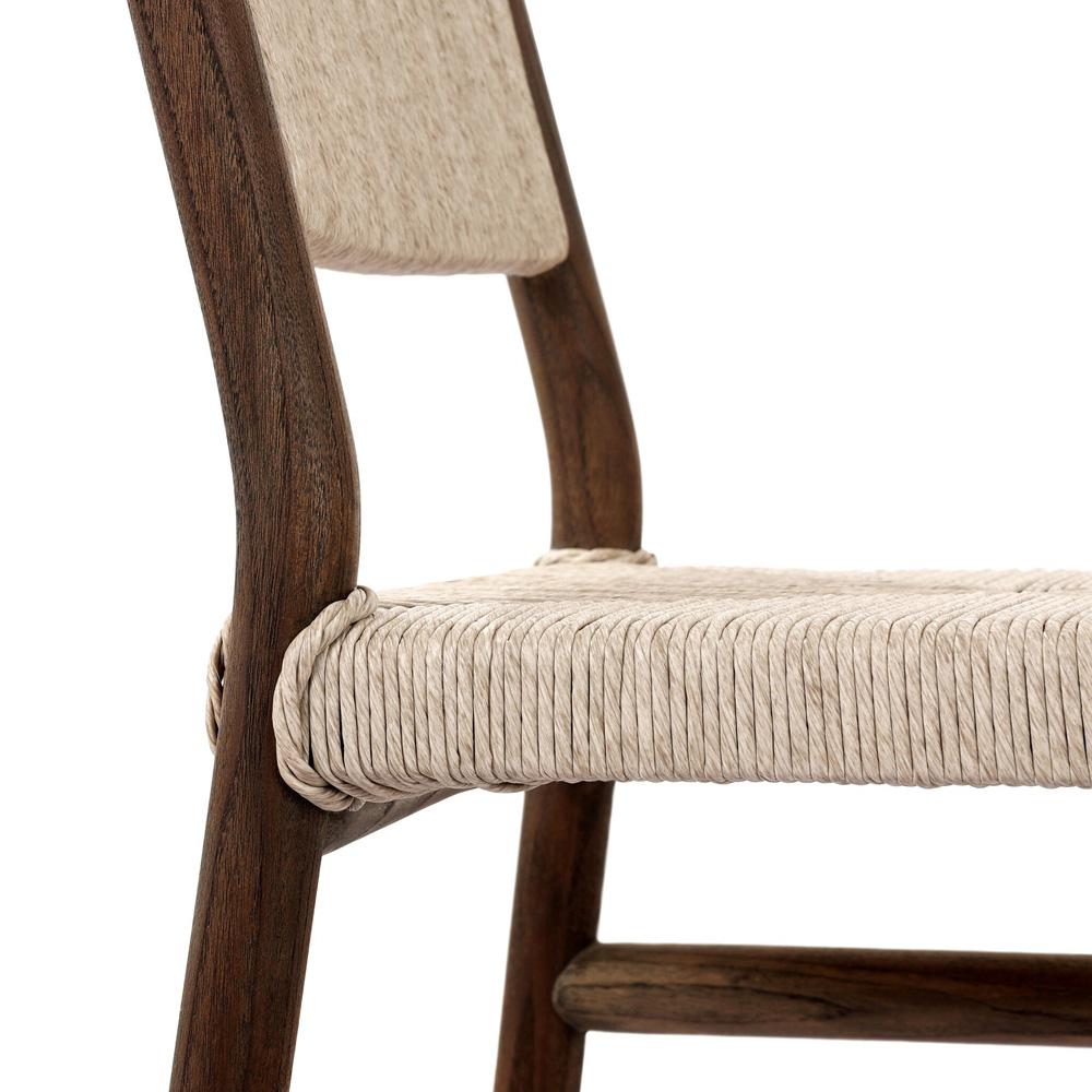 Four Hands - Grass Roots - Herrin Outdoor Dining Chair - Vintage White - 246155-001 veiw 8
