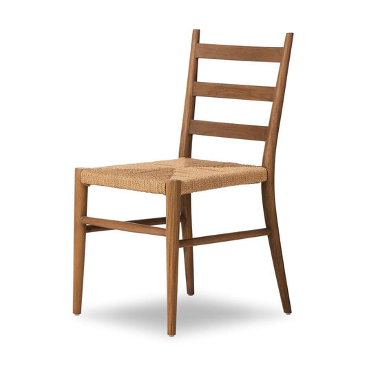 Four Hands - Grass Roots - Ladder Back Outdoor Dining Chair - Textured Natural - 235197-008 veiw 1
