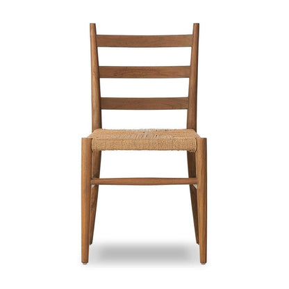 Four Hands - Grass Roots - Ladder Back Outdoor Dining Chair - Textured Natural - 235197-008 veiw 2