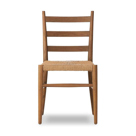 Four Hands - Grass Roots - Ladder Back Outdoor Dining Chair - Textured Natural - 235197-008 veiw 2