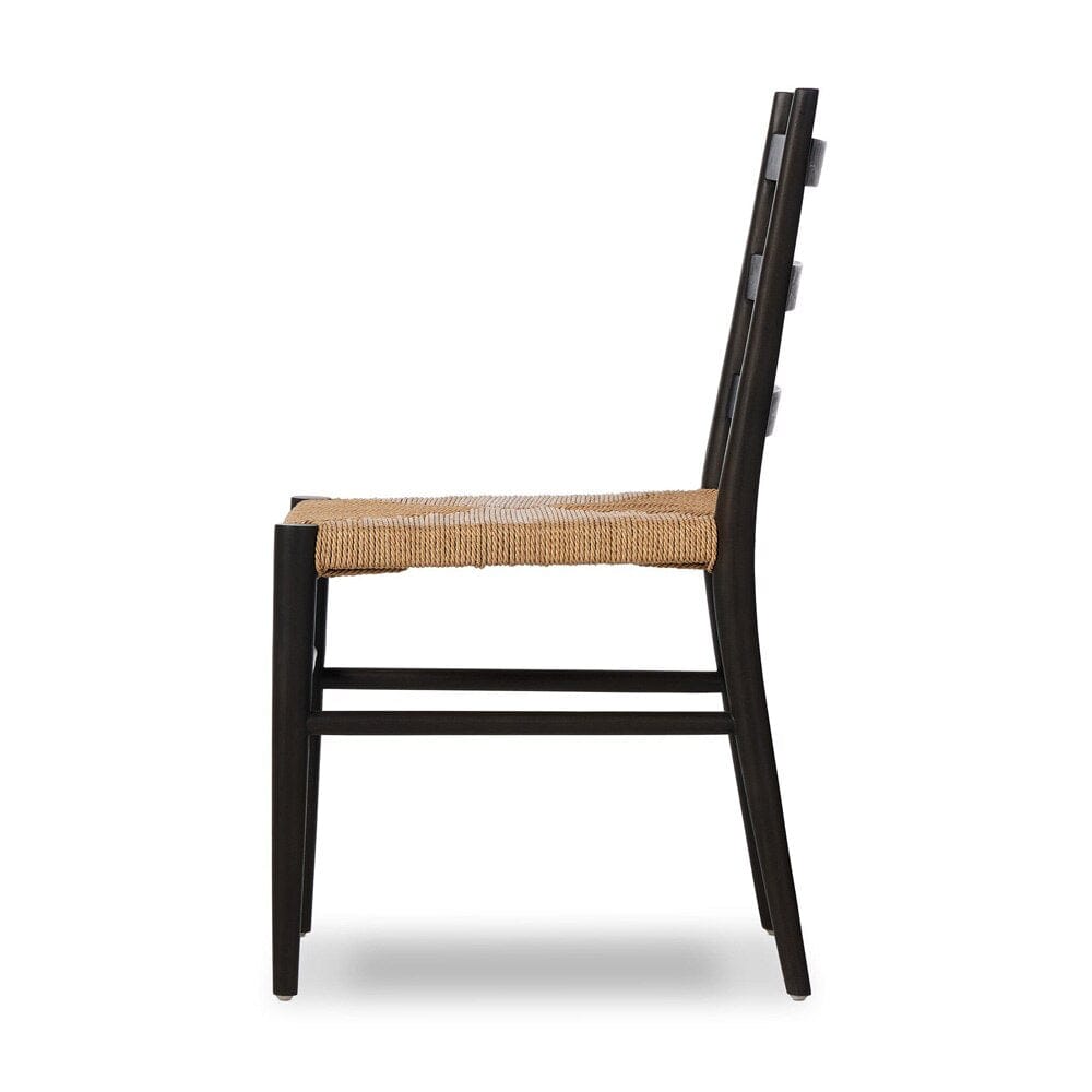 Four Hands - Grass Roots - Ladder Back Outdoor Dining Chair - Textured Natural - 235197-009 veiw 3