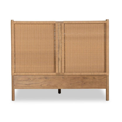 Four Hands - Grass Roots - Liza Bed - Vintage Natural - King - 228437-002 veiw 4