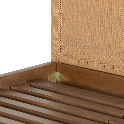 Four Hands - Grass Roots - Liza Bed - Vintage Natural - Queen - 228437-001 veiw 8