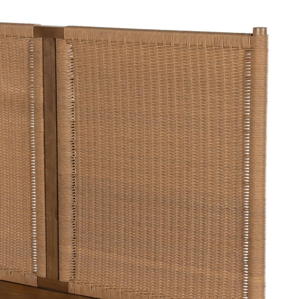 Four Hands - Grass Roots - Liza Bed - Vintage Natural - Queen - 228437-001 veiw 9
