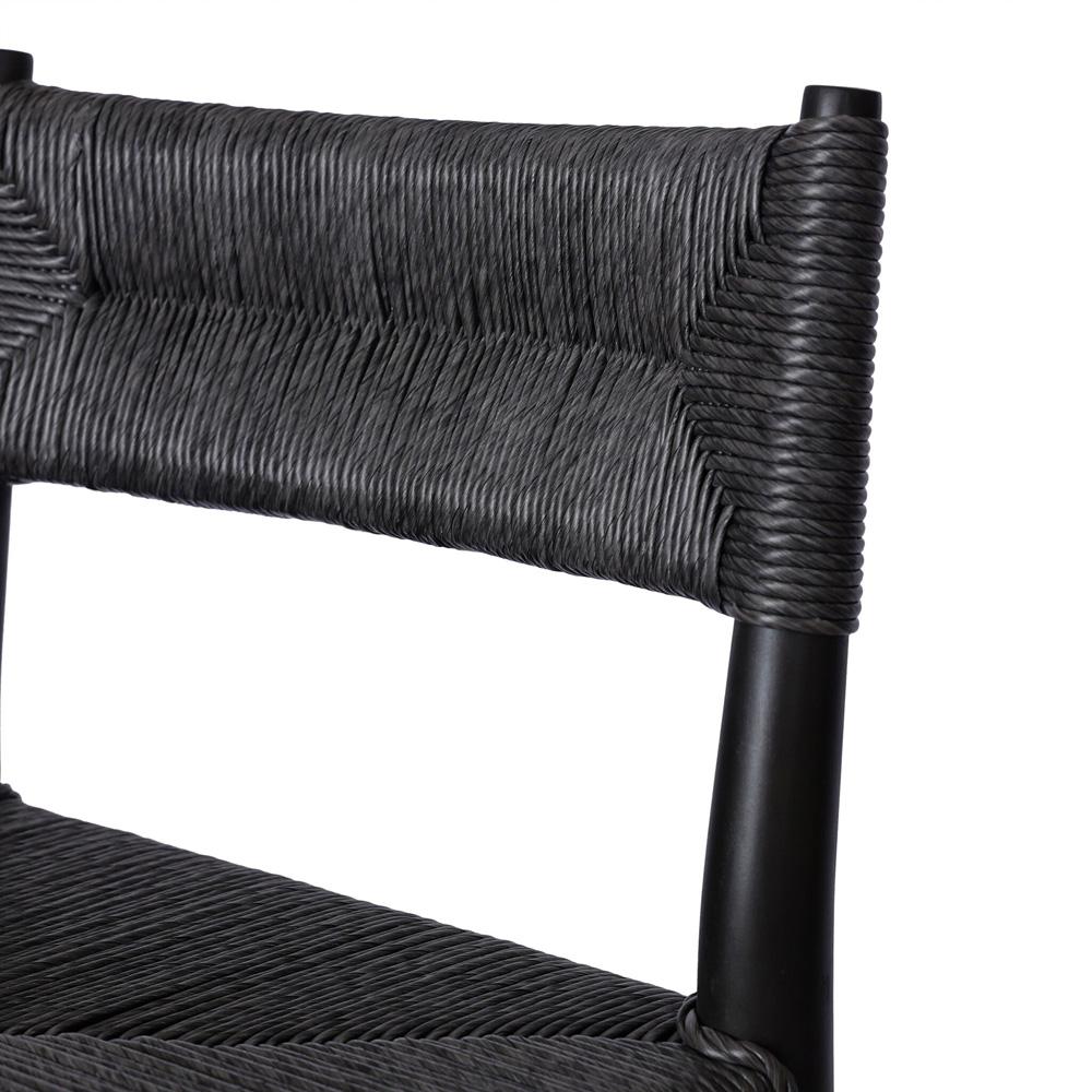 Four Hands - Grass Roots - Lomas Counter Outdoor Stool - Vintage Coal - 237996-005 veiw 6