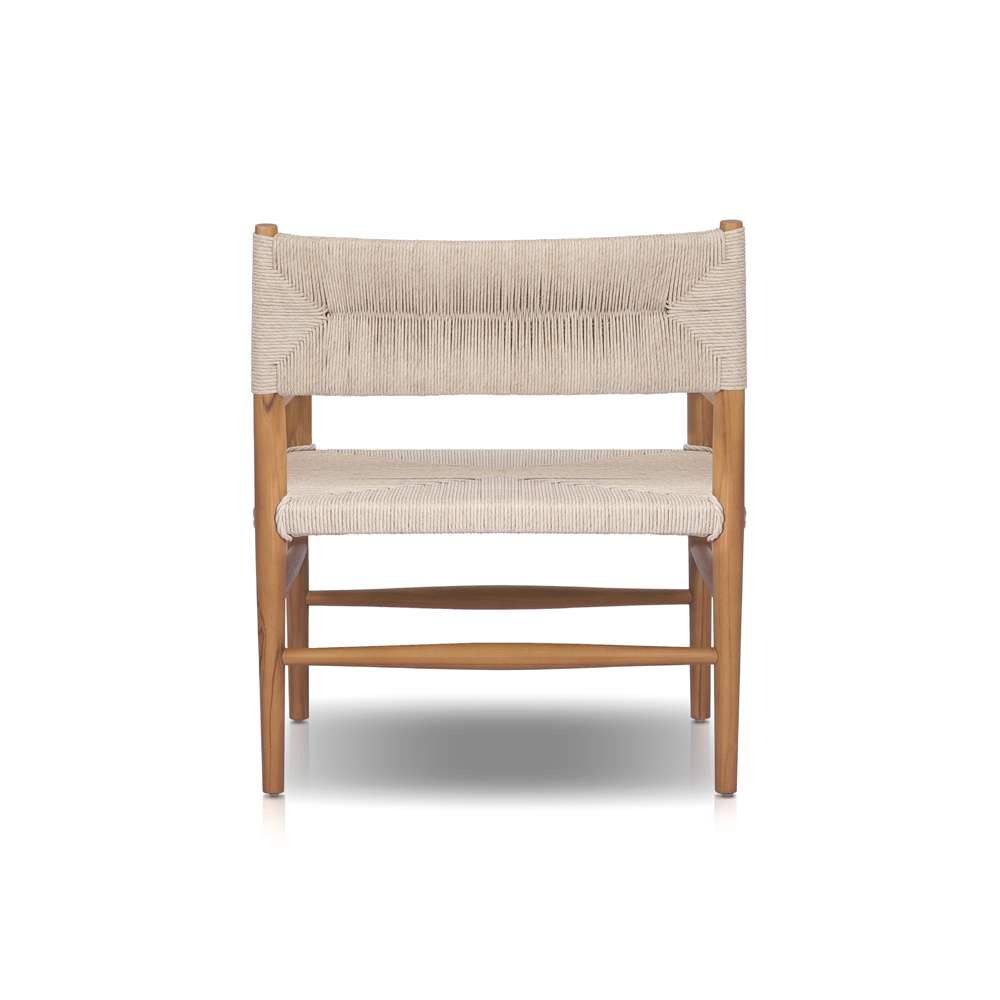 Four Hands - Grass Roots - Lomas Outdoor Chair-Natural Teak - 238698-001 veiw 2