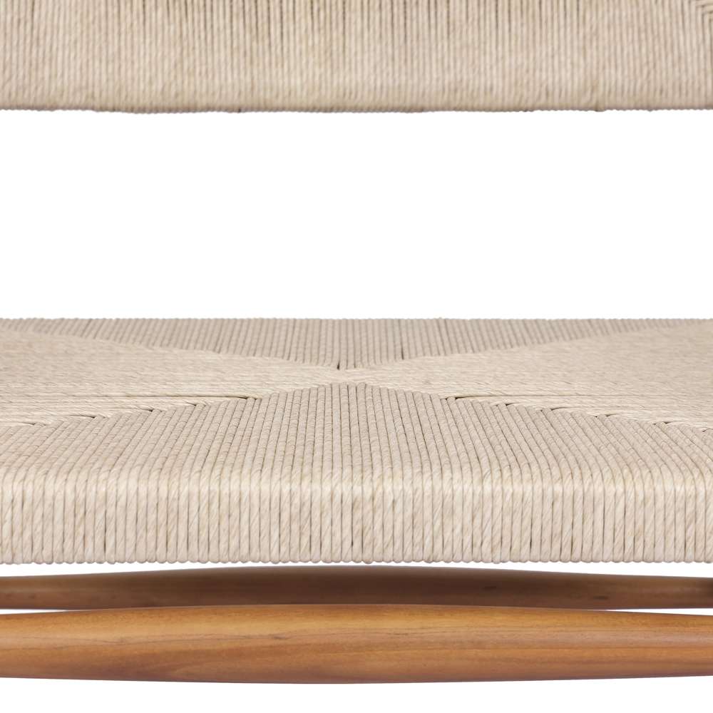 Four Hands - Grass Roots - Lomas Outdoor Chair-Natural Teak - 238698-001 veiw 4