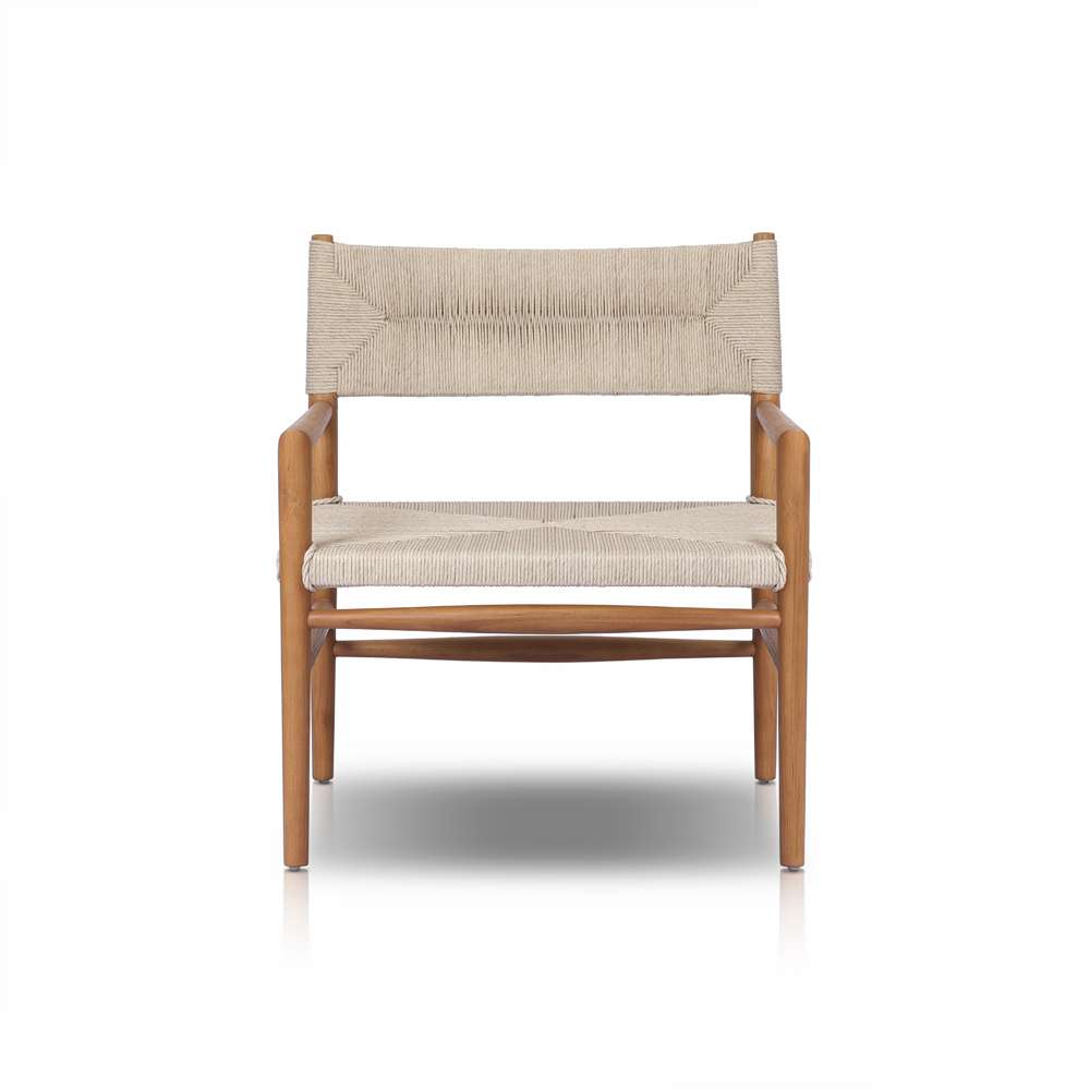 Four Hands - Grass Roots - Lomas Outdoor Chair-Natural Teak - 238698-001 veiw 7