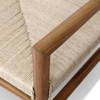Four Hands - Grass Roots - Lomas Outdoor Chair-Natural Teak - 238698-001 veiw 11