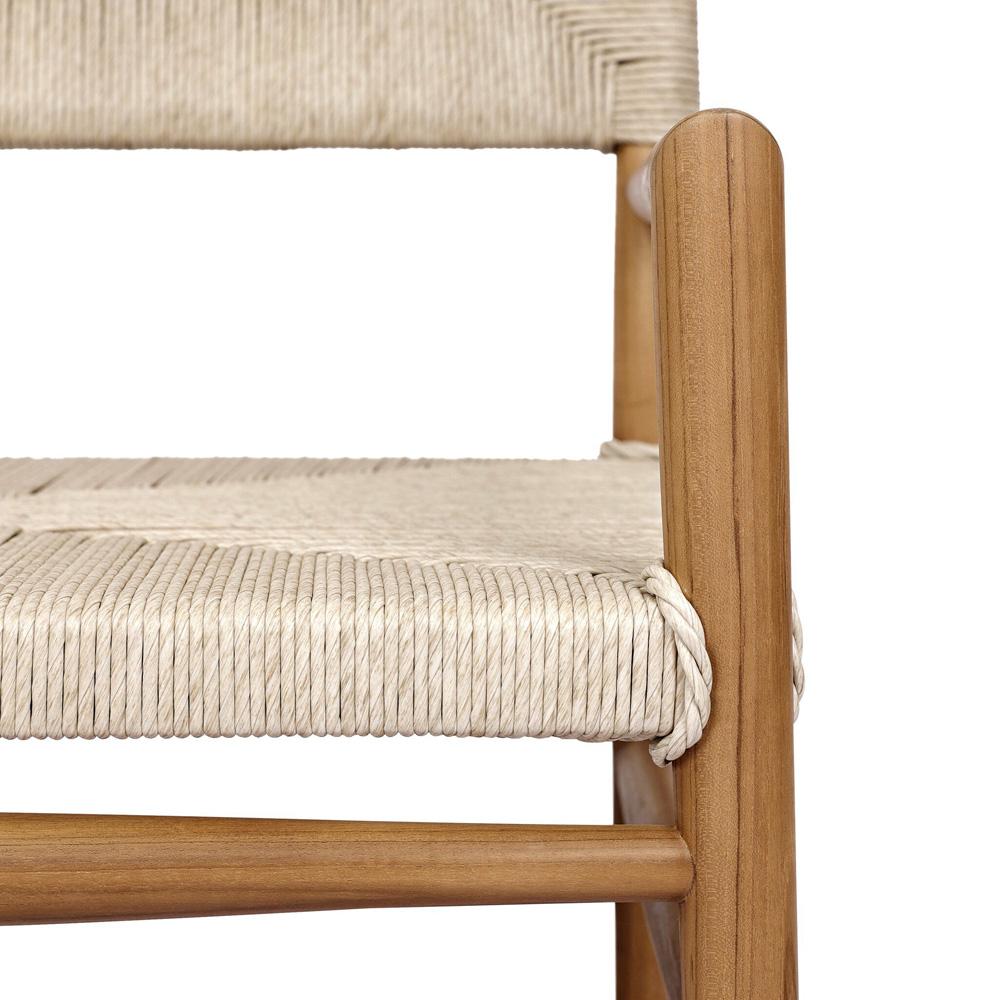 Four Hands - Grass Roots - Lomas Outdoor Chair-Natural Teak - 238698-001 veiw 12