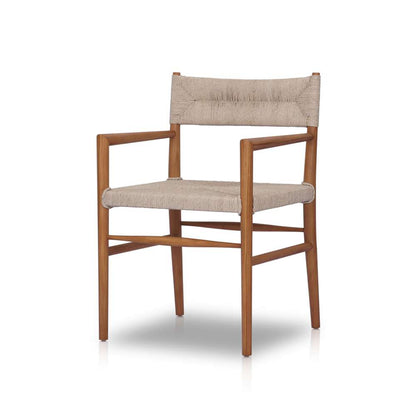 Four Hands - Grass Roots - Lomas Outdoor Dining Armchair-Natural - 237629-001 veiw 1