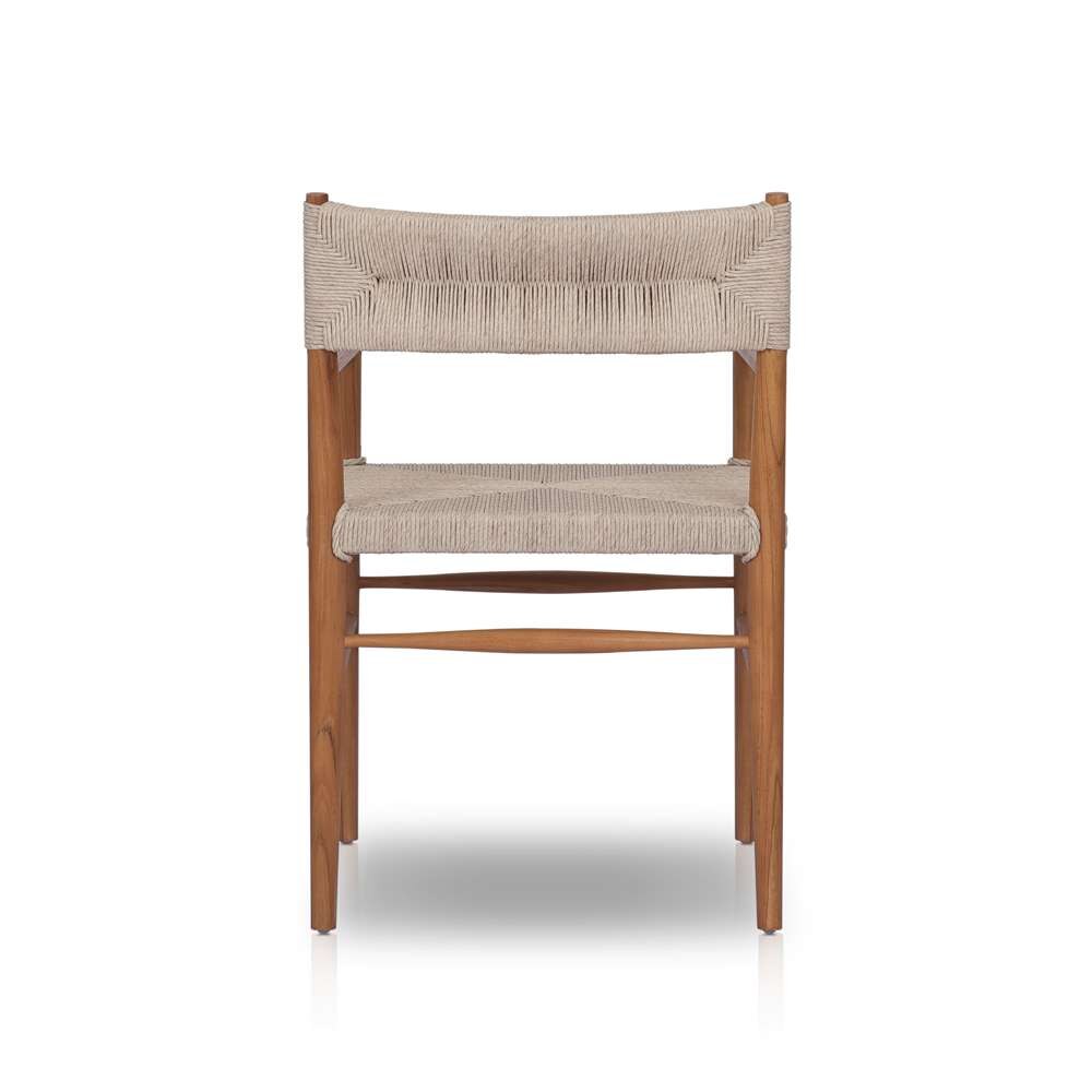 Four Hands - Grass Roots - Lomas Outdoor Dining Armchair-Natural - 237629-001 veiw 2