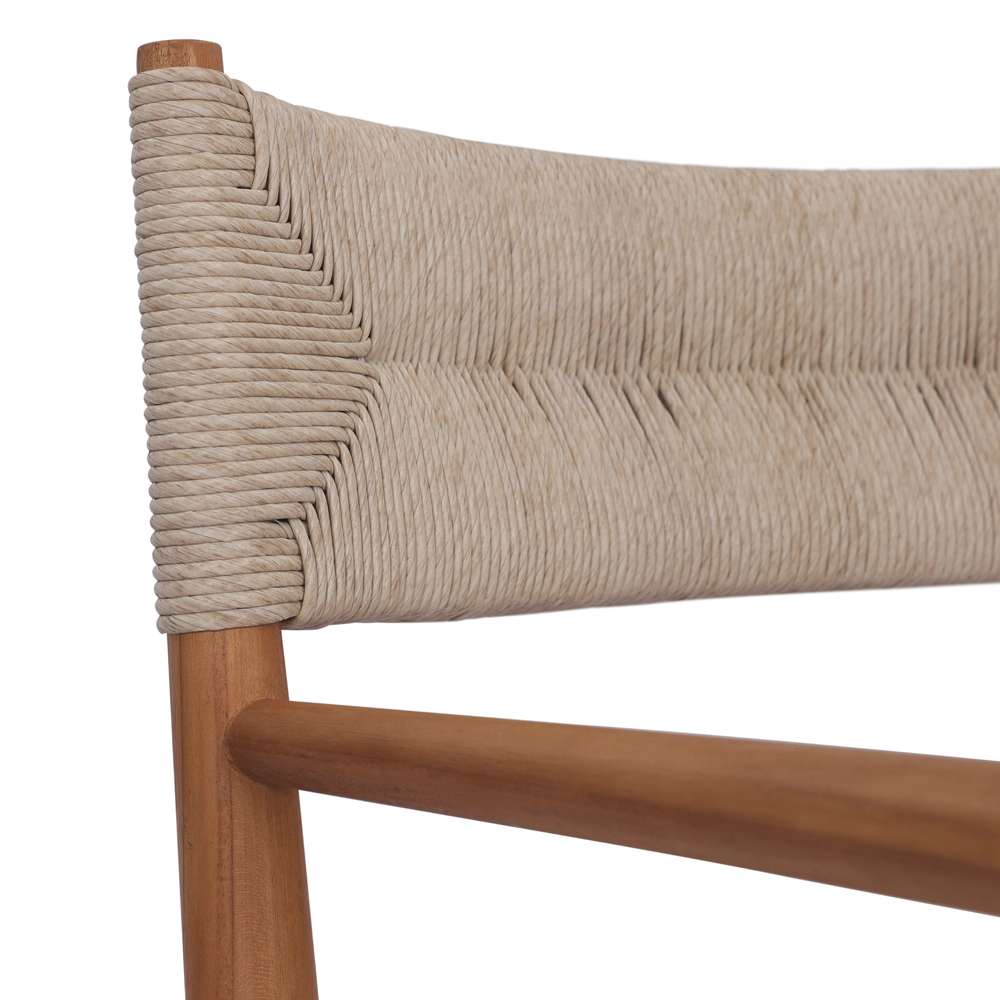 Four Hands - Grass Roots - Lomas Outdoor Dining Armchair-Natural - 237629-001 veiw 4