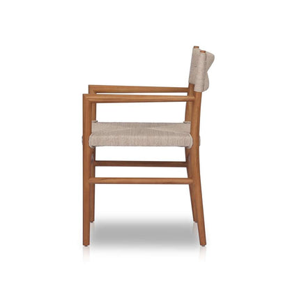 Four Hands - Grass Roots - Lomas Outdoor Dining Armchair-Natural - 237629-001 veiw 8
