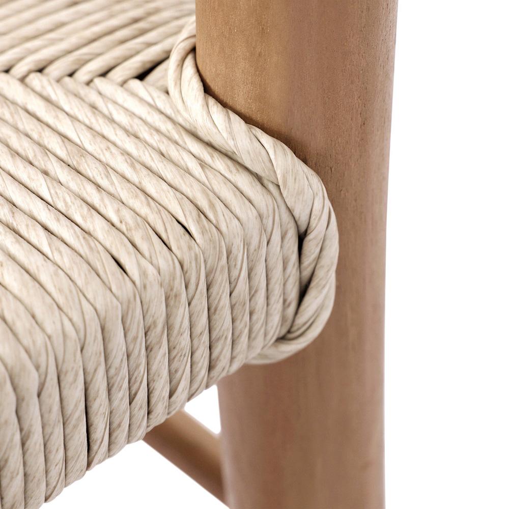 Four Hands - Grass Roots - Lomas Outdoor Dining Armchair-Natural - 237629-001 veiw 10