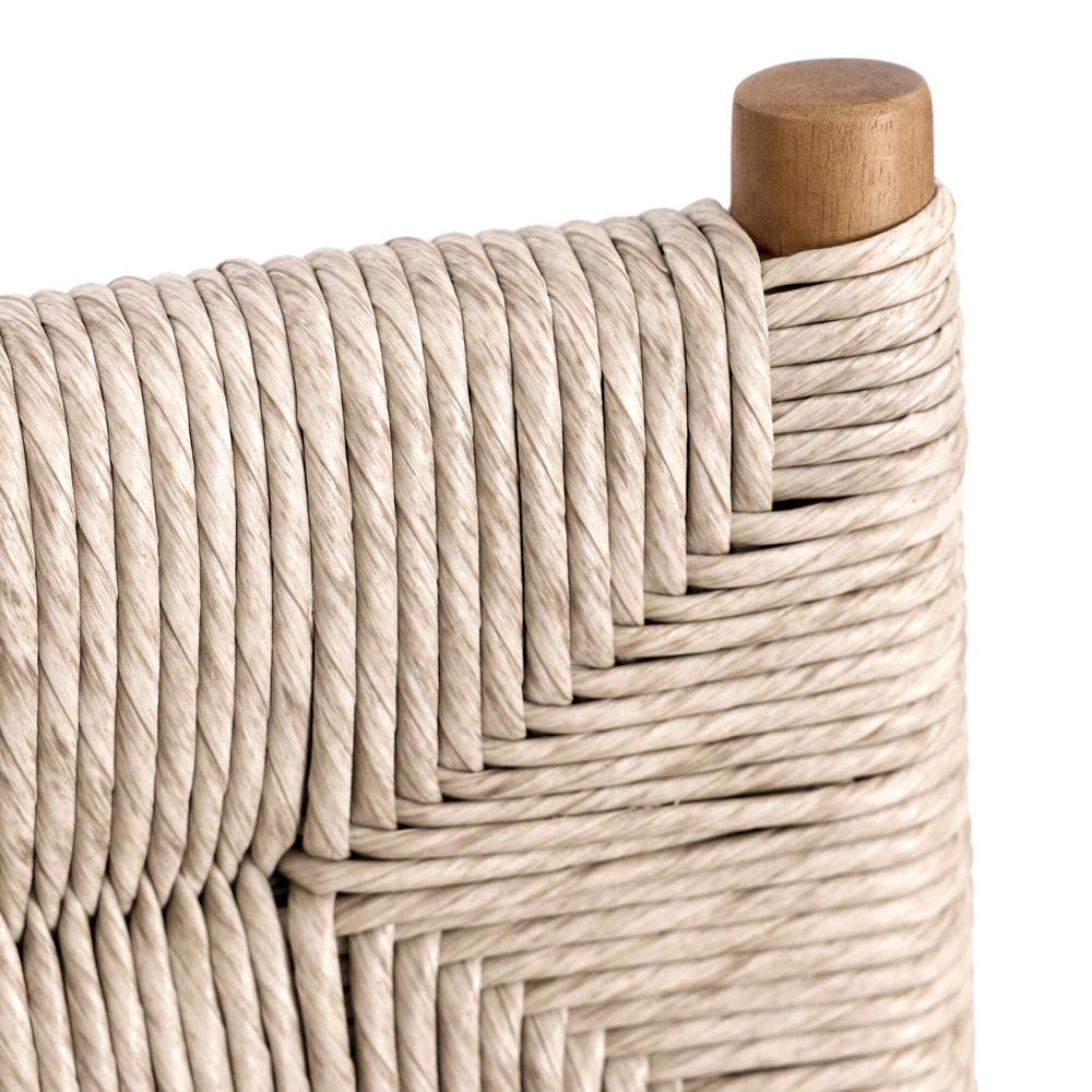 Four Hands - Grass Roots - Lomas Outdoor Stool-Natural Teak-Bar - 237996-001 veiw 11