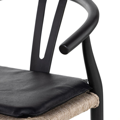 Four Hands - Grass Roots - Muestra Bar + Counter Stool - Pebble Black - 228279-006_CLOSEOUT view 8