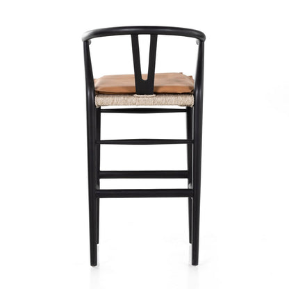 Four Hands - Grass Roots - Muestra Bar + Counter Stool - Whiskey Saddle - 228279-005_CLOSEOUT view 4