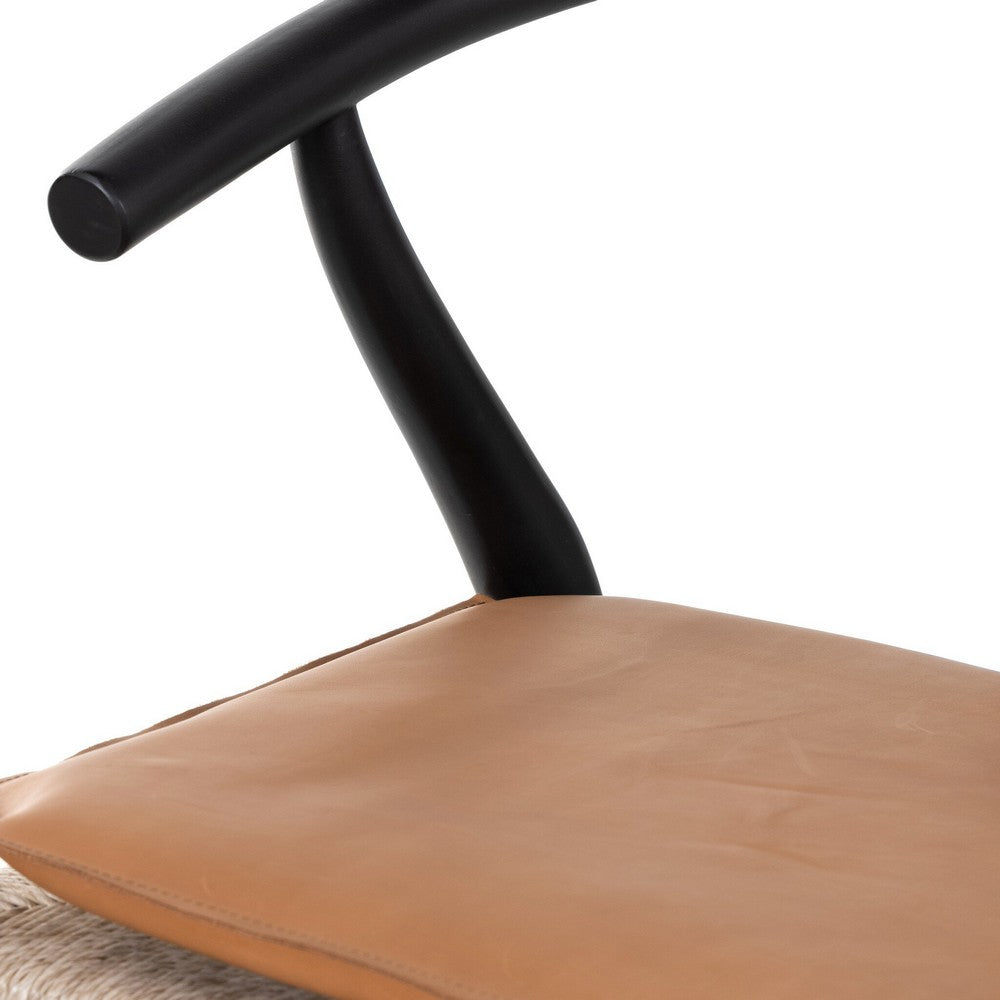 Four Hands - Grass Roots - Muestra Bar + Counter Stool - Whiskey Saddle - 228279-005_CLOSEOUT view 6