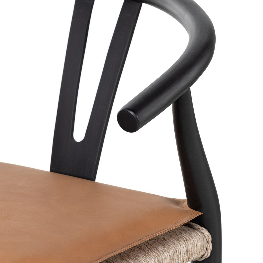 Four Hands - Grass Roots - Muestra Bar + Counter Stool - Whiskey Saddle - 228279-005_CLOSEOUT view 7