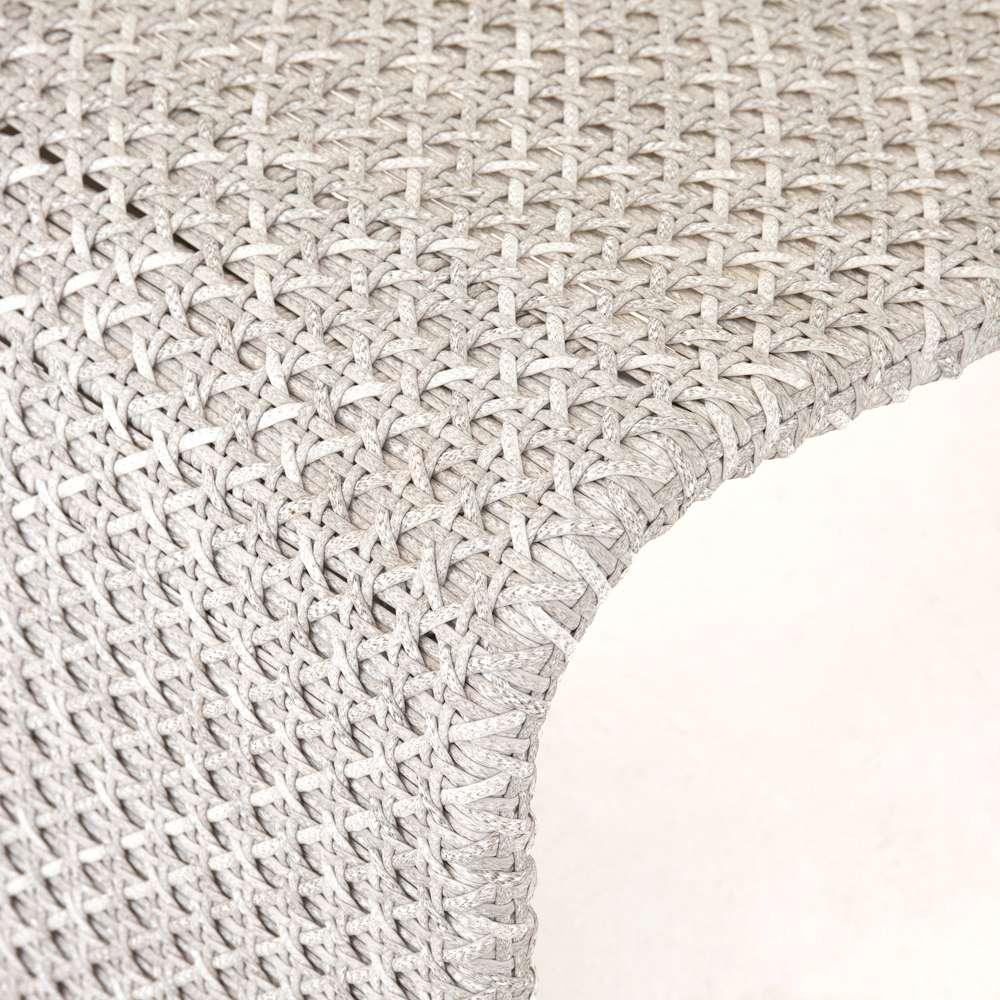 Four Hands - Grass Roots - Paige Outdoor Woven Chaise Lounge-Grey - 102432-002 veiw 5
