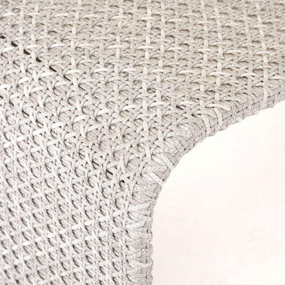 Four Hands - Grass Roots - Paige Outdoor Woven Chaise Lounge-Grey - 102432-002 veiw 5