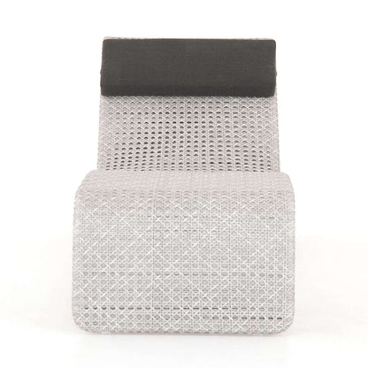 Four Hands - Grass Roots - Paige Outdoor Woven Chaise Lounge-Grey - 102432-002 veiw 7