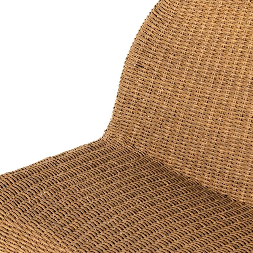 Four Hands - Grass Roots - Portia Outdoor Dining Bench-50in-Natural - 227840-002 veiw 7