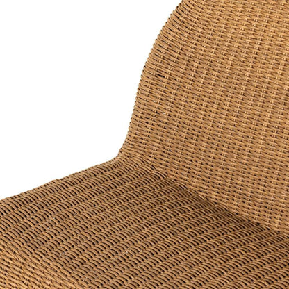 Four Hands - Grass Roots - Portia Outdoor Dining Bench-50in-Natural - 227840-002 veiw 7