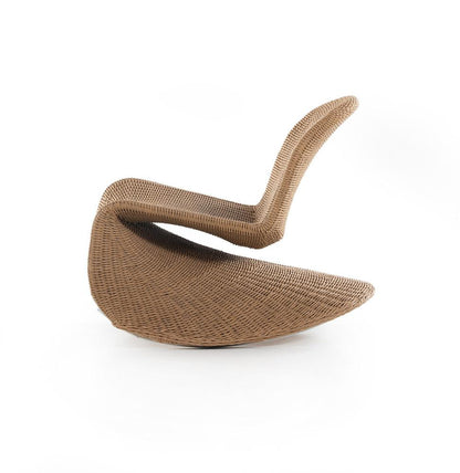 Four Hands - Grass Roots - Portia Outdoor Rocking Chair - Vintage Natural - 227868-002 veiw 3