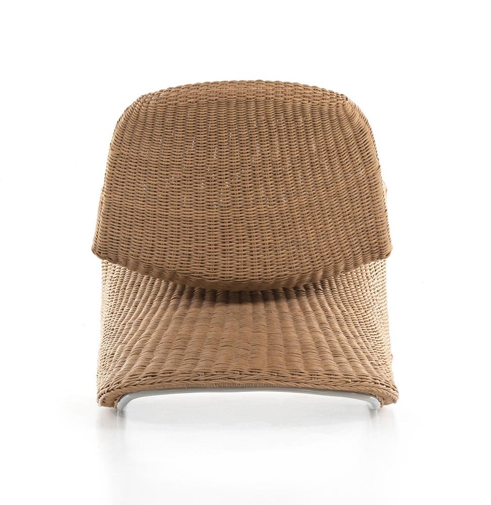 Four Hands - Grass Roots - Portia Outdoor Rocking Chair - Vintage Natural - 227868-002 veiw 4
