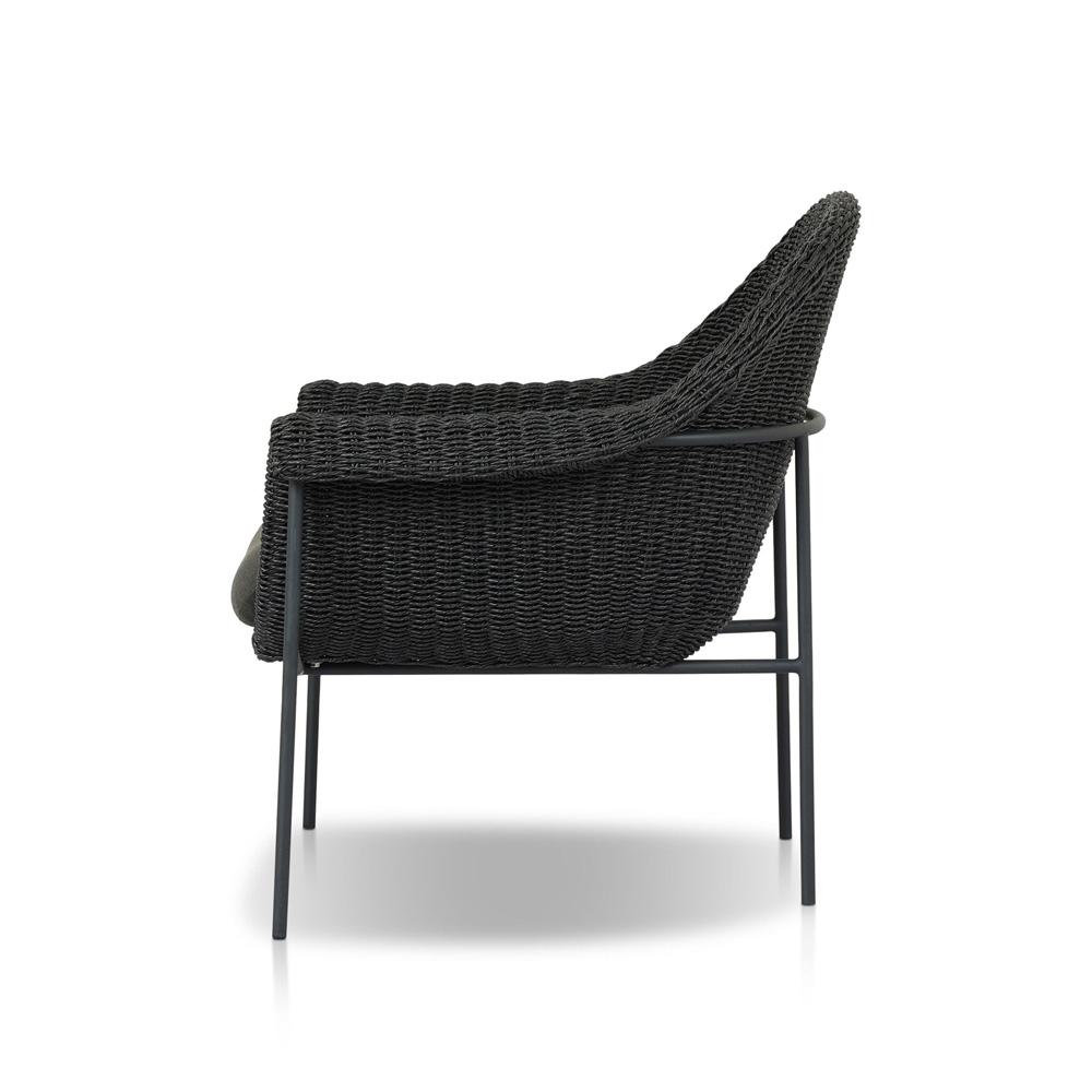 Four Hands - Grass Roots - Suerte Outdoor Chair - Arashi Ink - 239126-005 veiw 3
