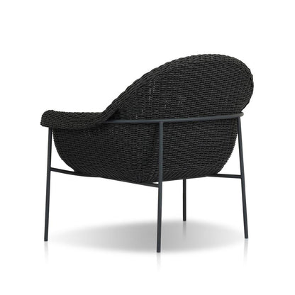Four Hands - Grass Roots - Suerte Outdoor Chair - Arashi Ink - 239126-005 veiw 4