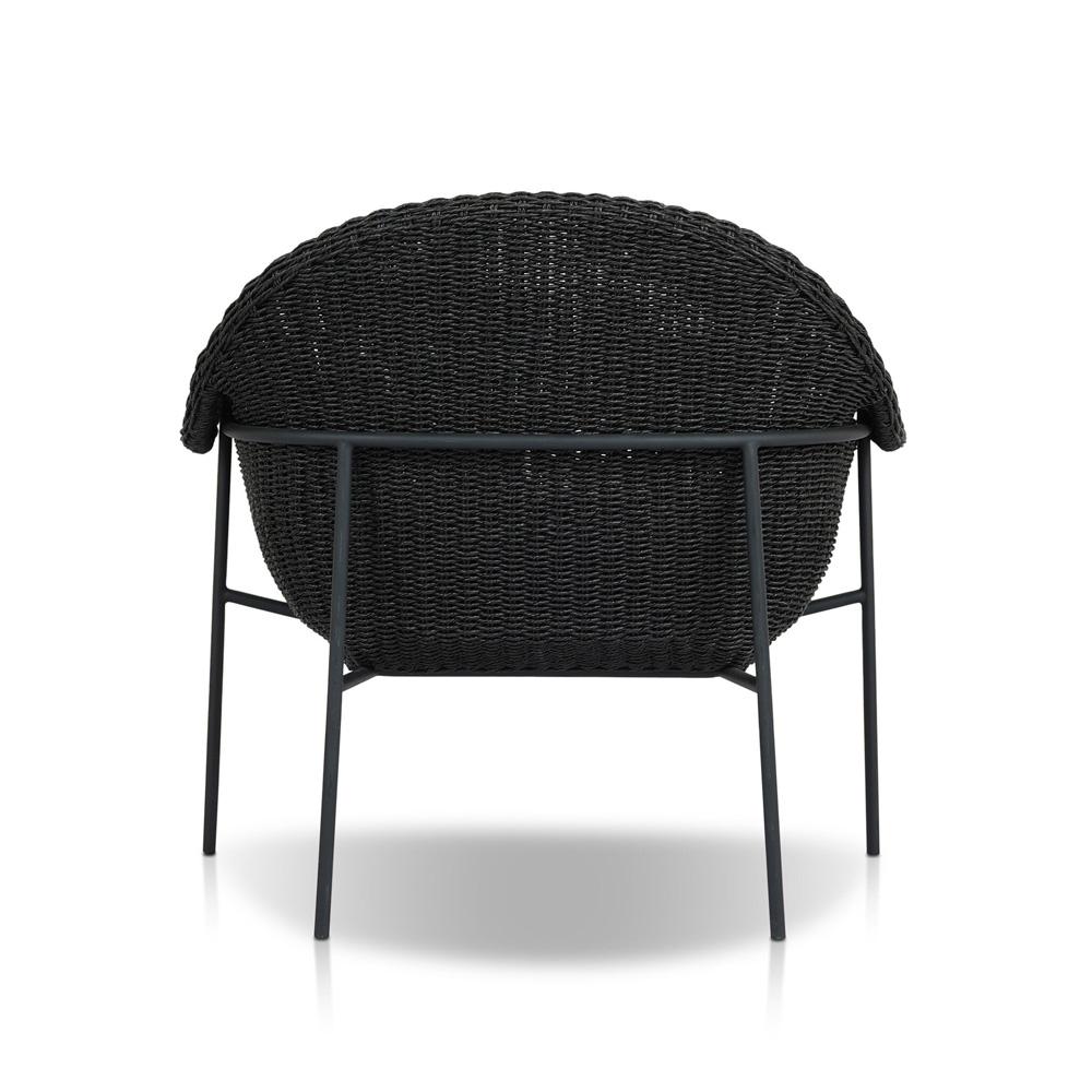 Four Hands - Grass Roots - Suerte Outdoor Chair - Arashi Ink - 239126-005 veiw 5