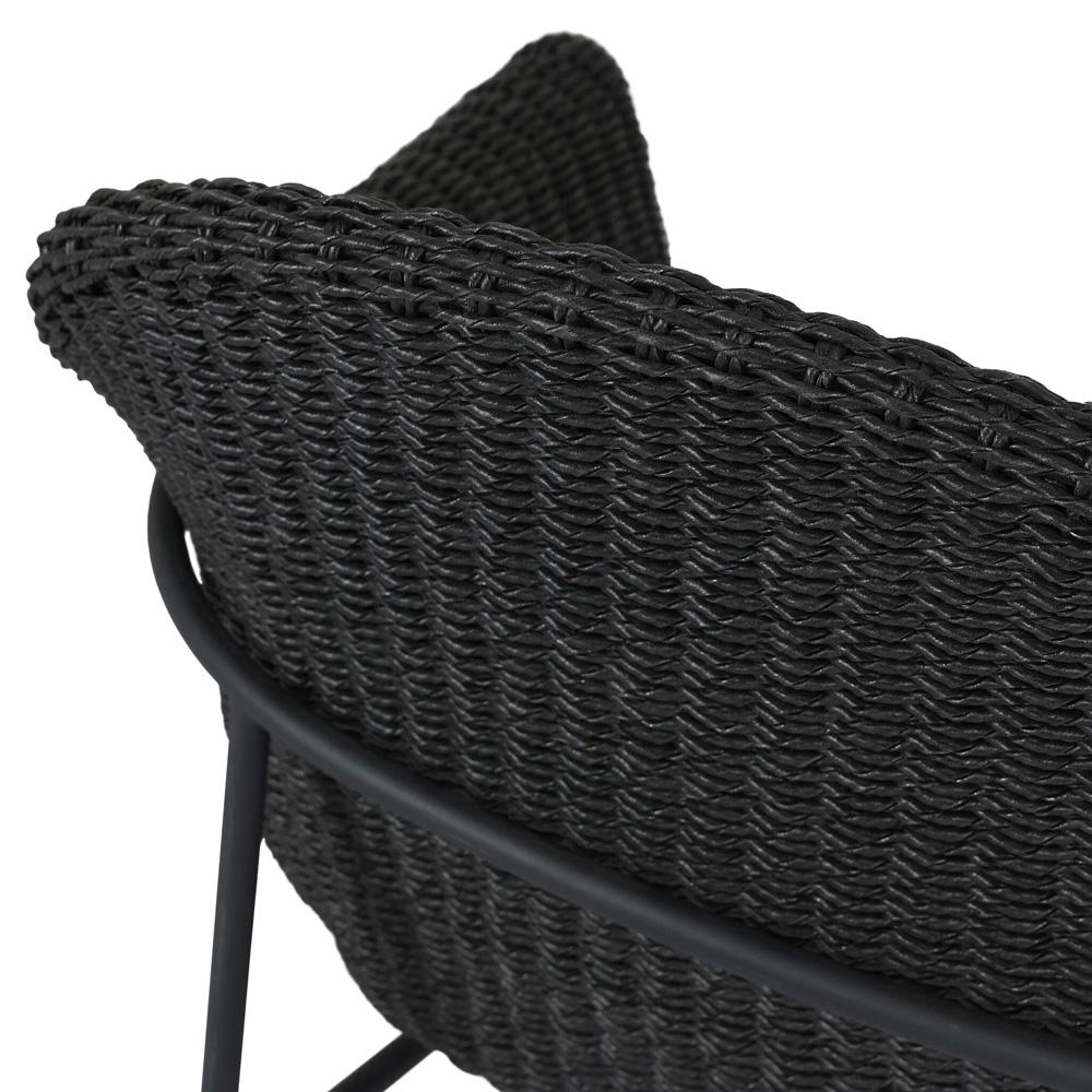 Four Hands - Grass Roots - Suerte Outdoor Chair - Arashi Ink - 239126-005 veiw 10