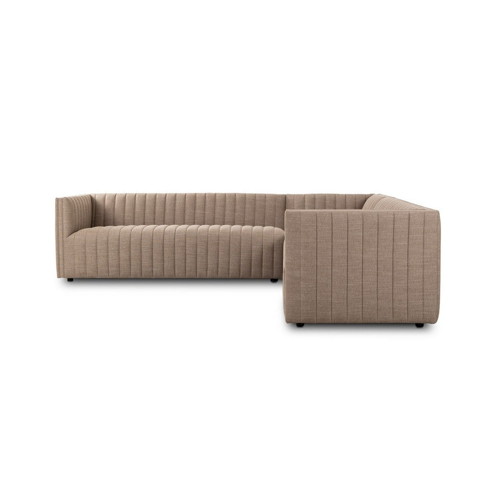 Four Hands - Grayson - Augustine 3-Piece Sectional - Crypton Nomad Taupe - 234067-006_CLOSEOUT view 3