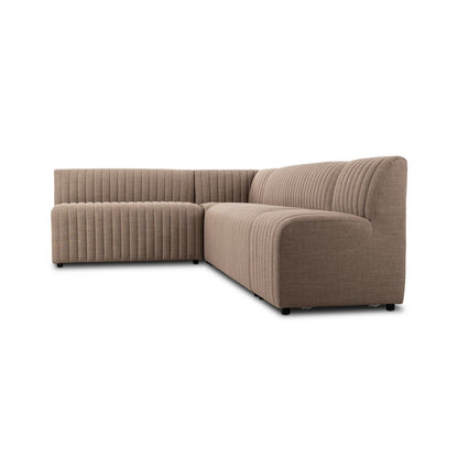 Four Hands - Grayson - Augustine Dining Banquette, L-Shape - Crypton Nomad Taupe - 231706-004_CLOSEOUT view 4