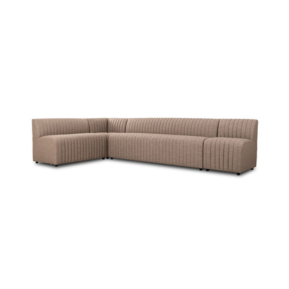 Four Hands - Grayson - Augustine Dining Banquette, L-Shape - Crypton Nomad Taupe - 231708-004_CLOSEOUT view 1