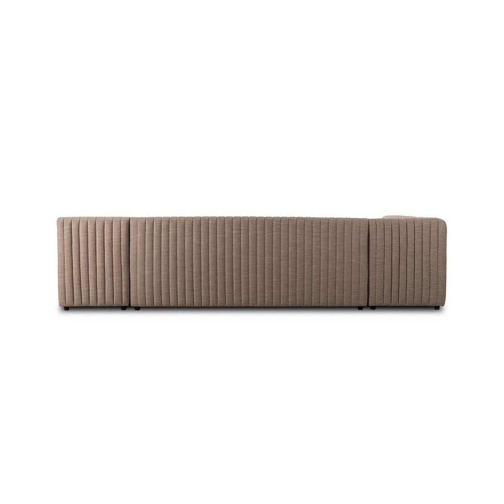 Four Hands - Grayson - Augustine Dining Banquette, L-Shape - Crypton Nomad Taupe - 231708-004_CLOSEOUT view 5