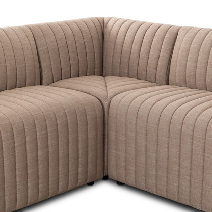 Four Hands - Grayson - Augustine Dining Banquette, L-Shape - Crypton Nomad Taupe - 231708-004_CLOSEOUT view 7