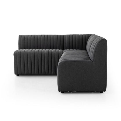 Four Hands - Grayson - Augustine Dining Banquette, L-Shape - FIQA Boucle Charcoal - 231700-003 veiw 3