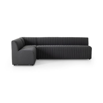 Four Hands - Grayson - Augustine Dining Banquette, L-Shape - FIQA Boucle Charcoal - 231704-003 veiw 2